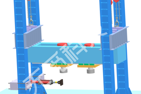 1000KN自提升压剪加载试验系统