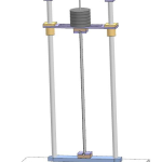 压弯构件屈曲(失稳)演示教具 — 结构稳定性与临界荷载教学模型
