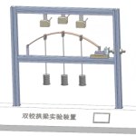 双铰拱梁实验装置_拱形结构测试设备-无觅科技（青岛）有限公司